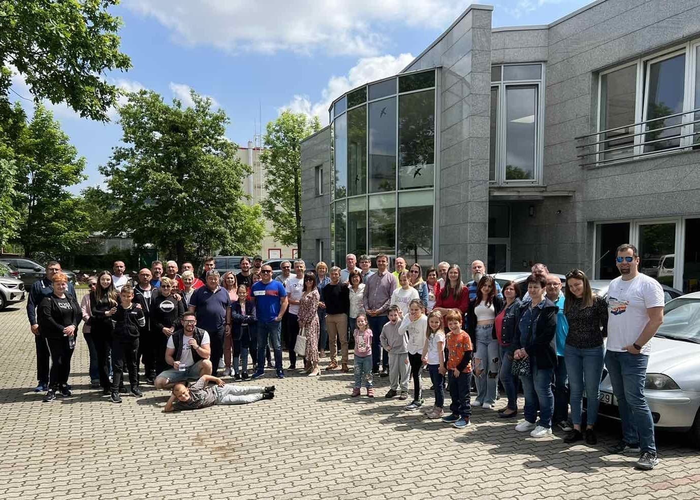 A Dewa Zrt. budaörsi központjának kollégái és családtagjaik