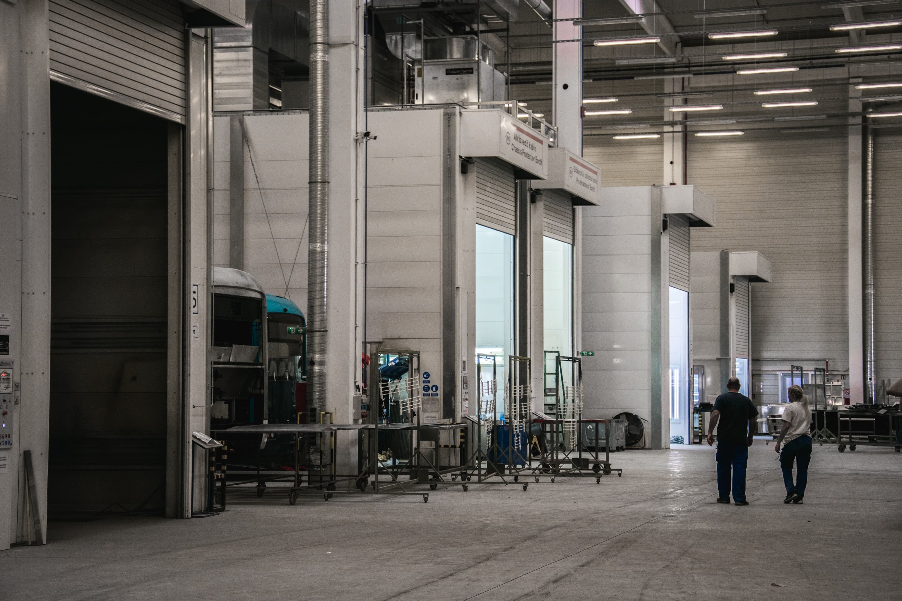 image of Blowtherm fényezőfülkék Európa legnagyobb e-busz gyárában 
